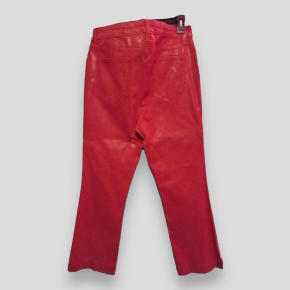 NWT Red Nine West Jeans Size 14 Delancy High-Rise Kick Flare - Picture 5 of 6